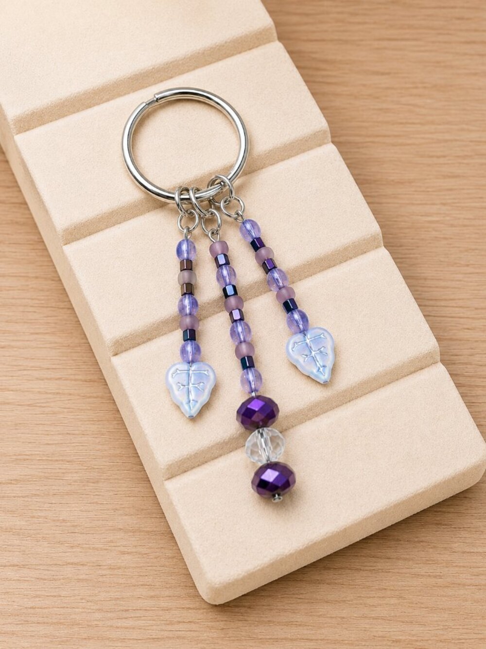 Leafy Dreams Keychain | Handmade - Picture 3 of 5